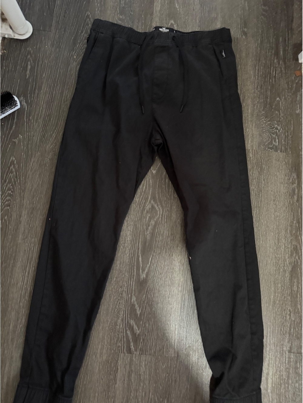 Hollister California Black Jogger Pants Size L